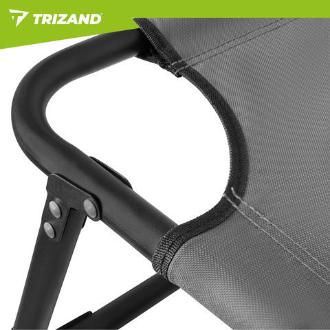 Trizand Ξαπλώστρα-Πολυθρόνα Παραλίας Μπεζ 192x68x28εκ.