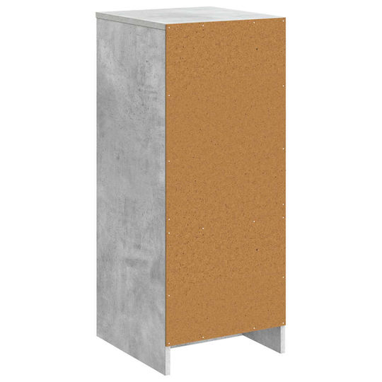 vidaXL Bathroom Vanity Unit Without Sink L35xW36.5xH85cm Concrete Gray