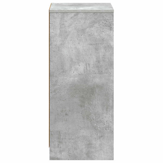 vidaXL Bathroom Vanity Unit Without Sink L35xW36.5xH85cm Concrete Gray