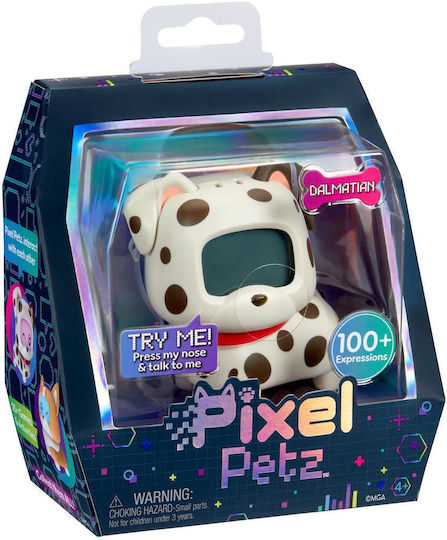 MGA Entertainment Pixel Petz - Dalmatian Elektronisches Robotik-Spielzeug für 4+ Jahre