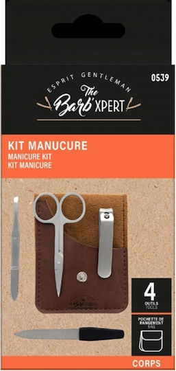 Maniküre-Pediküre-Set Kaffee