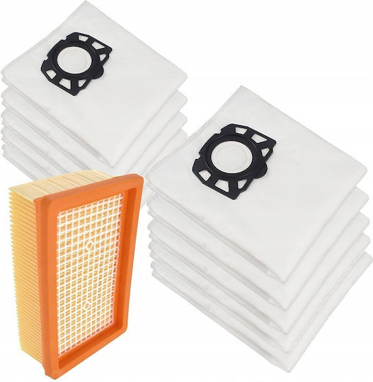 Saci Pentru Aspirator 10 Bucăți Compatibili cu Aspirator Karcher