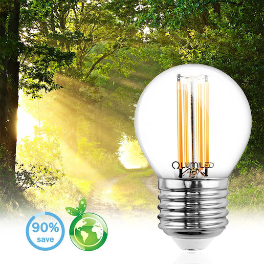 Lumiled Λάμπες LED 7W για Ντουί E27 και Σχήμα P45 Φυσικό Λευκό 806lm 6τμχ