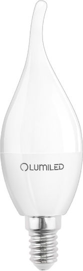 Lumiled LED Glühbirnen 5W für E14 Fassung und Form BA35 Naturweiß 470lm 6 Stück