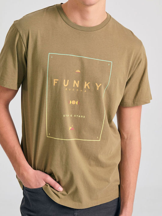 T-shirt Χακί