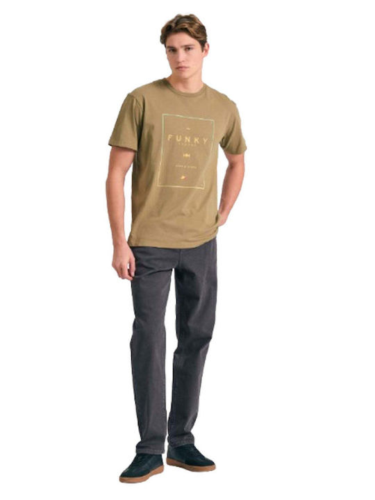 T-shirt Χακί