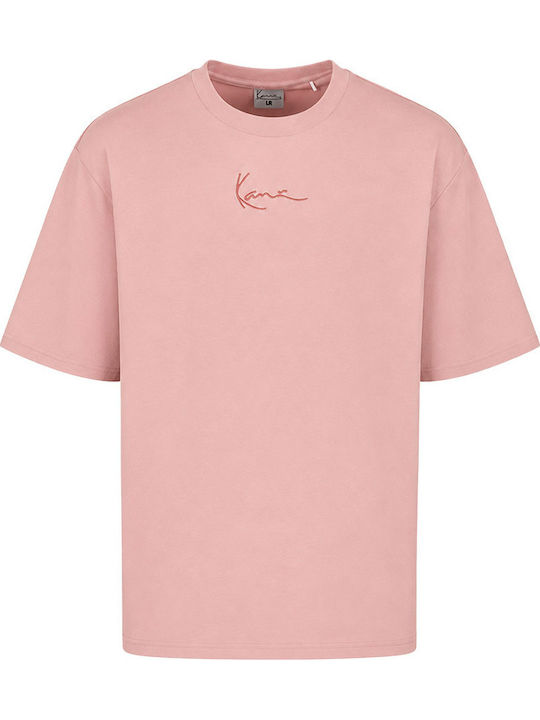 Small Signature T-shirt Pink KM-TE011-061-14