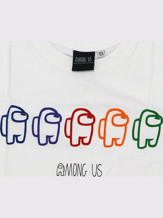 Kinder-T-Shirt Weiß