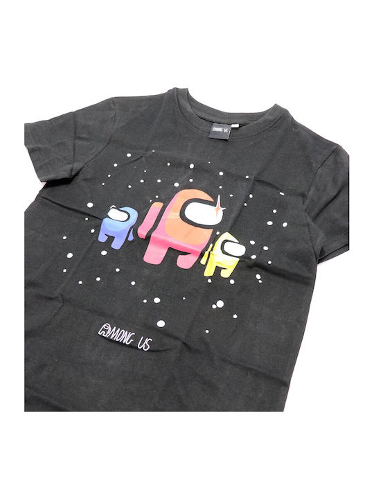 Kinder-T-Shirt Schwarz