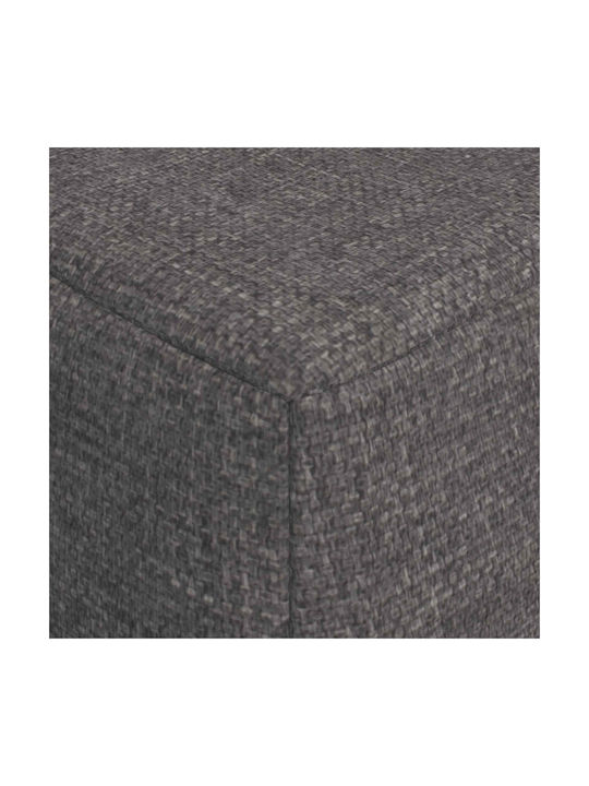 vidaXL Doppelsitzer Sofa Bett Offenes Hellgrau 120x60x49cm