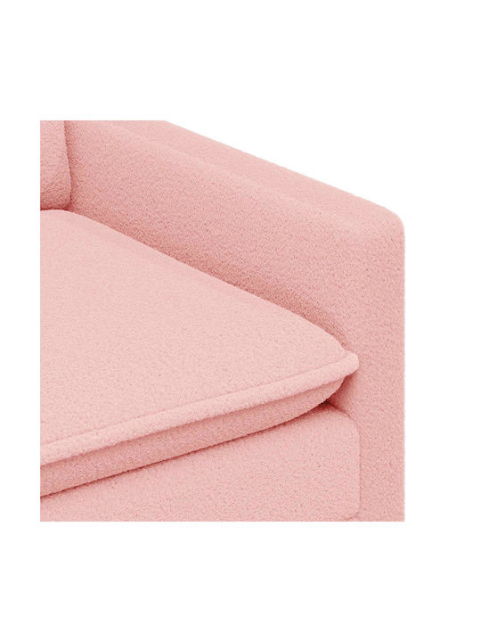 Two-Seater Couch Pink 156x81x87.5cm