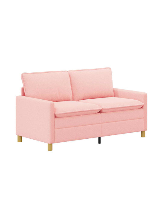 Two-Seater Couch Pink 156x81x87.5cm