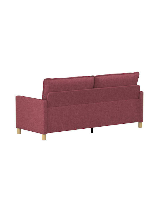 Canapea Cu Două Locuri Roșie 196x81x87.5cm