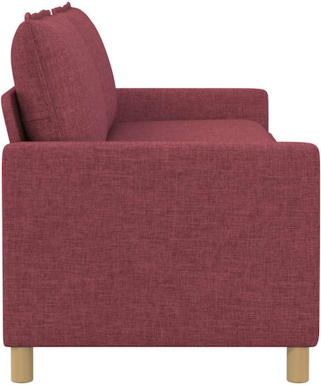Two-Seater Couch Red 196x81x87.5cm