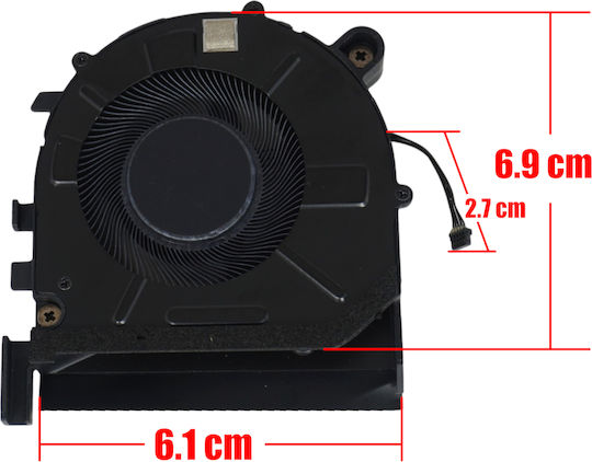 Laptop Fan Cpu Cooling Fan Lenovo Thinkpad P14s Gen 5 21g2 21g3 Nd65c45-24h19 5f11r68974 5f11v47613 5f10z58279 Dc28000p3d0 5pin Code 81695