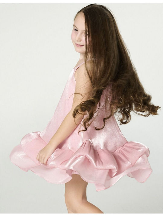Mädchenkleid Rosa