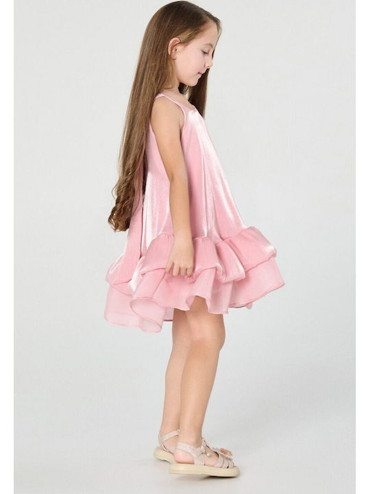 Mädchenkleid Rosa