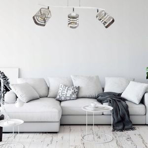 Light Home Σποτ με 12 Φώτα σε Λευκό Χρώμα