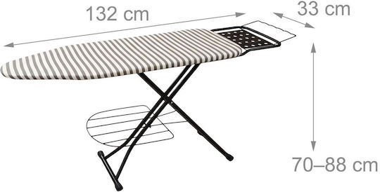 Relaxdays Σιδερώστρα για Σίδερο Ατμού Σπαστή 110x33cm