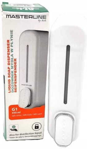 Wall-mounted Soap Dispenser 350ml White