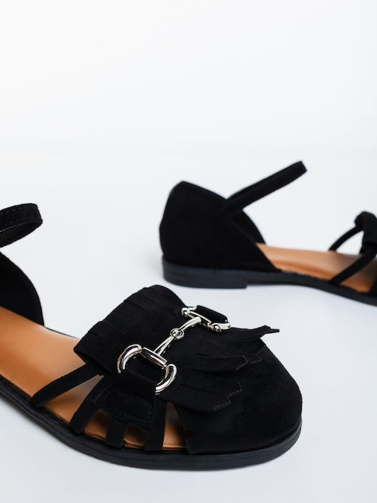 Sandale Casual Damă Negre