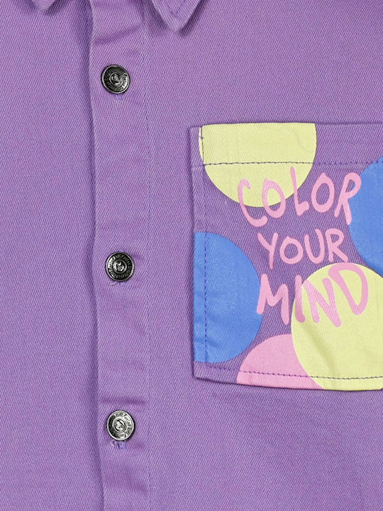 Kids Shirt Long Sleeve LILA