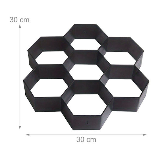 Relaxdays Plastic Garden Flooring Material 2 Pieces