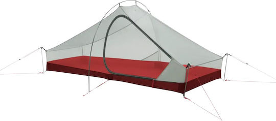 Robens Chaser 2 LW Σκηνή Camping Τούνελ Ορειβασίας Λευκή με Διπλό Πανί 3 Εποχών για 2 Άτομα Αδιάβροχη 2000mm 225x165x95εκ.