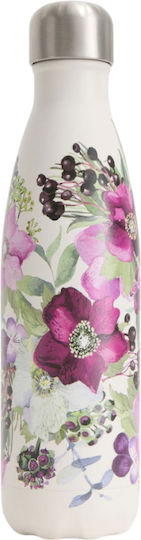 Chilly's Emma Bridgewater Thermos Bottle Stainless Steel BPA Free 500ml Winter Flowers
