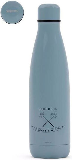Cinereplicas Bottle Thermos Stainless Steel BPA Free 500ml Light Blue