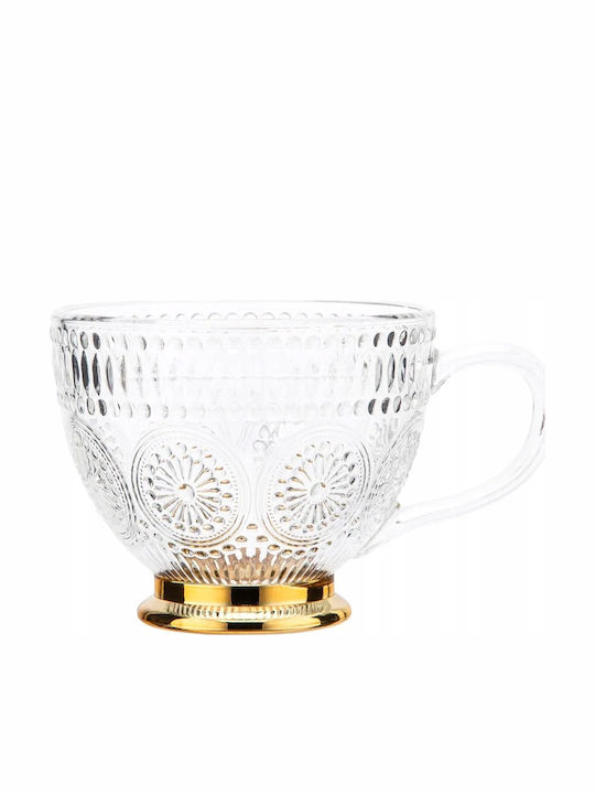 Altom Ceașcă Maro Din Sticlă Transparentă 430ml