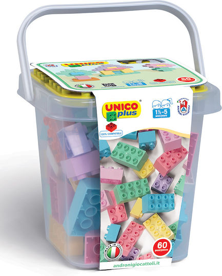 Androni Giocattoli Τουβλάκια Unicoplus για 1.5-5 Ετών 60τμχ