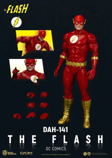 Beast Kingdom DC Comics: Flash Φιγούρα Δράσης σε Κλίμακα 1:9
