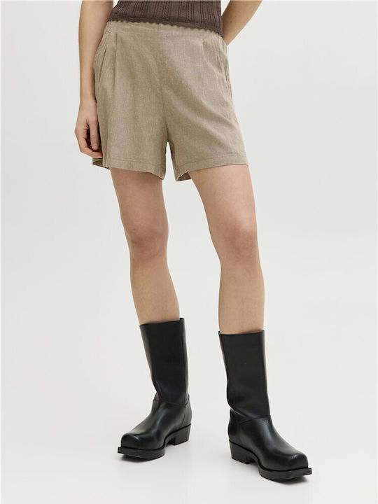 Women's Linen Shorts Beige