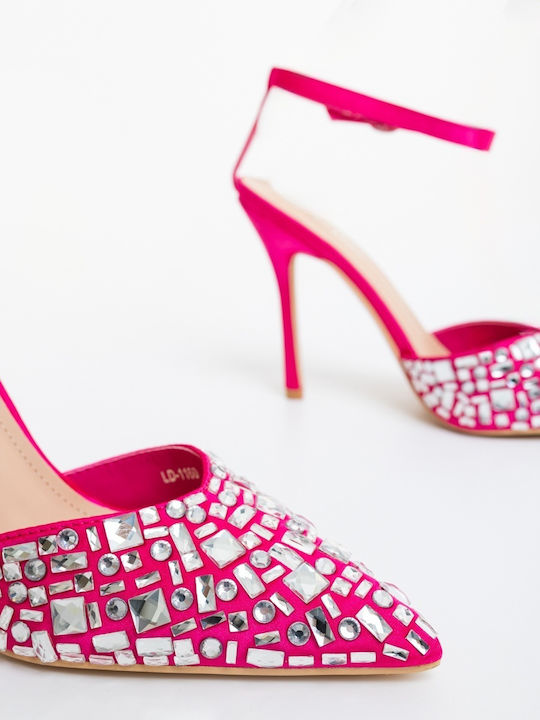 Pantofi cu Toc Ascuțiți cu Toc Înalt Fuchsia