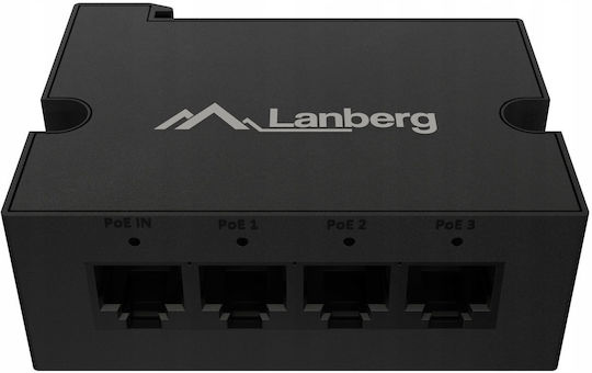Lanberg DIN-FE4-AT-30W PoE+ Повторител