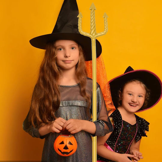 Αποκριάτικη Τρίαινα Χρυσή για Halloween από Πλαστικό