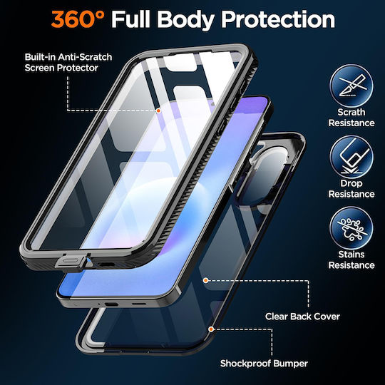 Shellbox Waterproof Ip68 Case Samsung Galaxy A57 5g Black