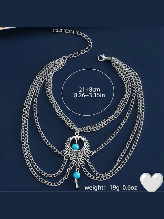 ShuShu Turquoise Anklet