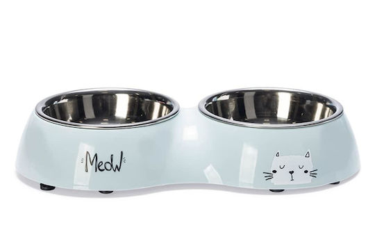 Karlie Plastic Food Bowl for Dog & Cat 2 Spots