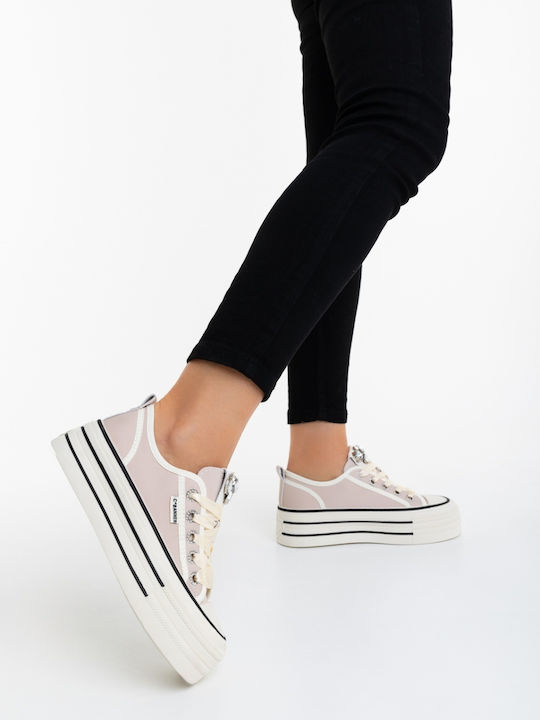 Adidași Flatform Pentru Femei Roz