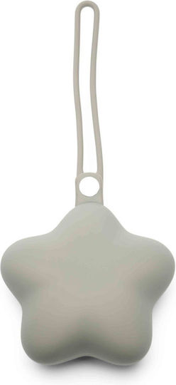 Dooky Pacifier Case Silicone Gray