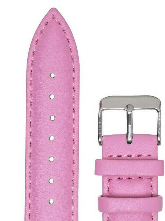 Tzevelion 660 Leather Strap Pink 18mm Tzevelion 660 Leather Strap Pink 18mm
