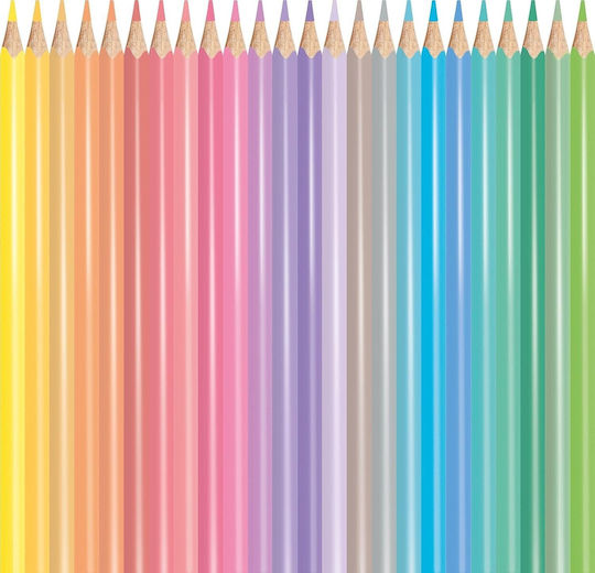 Σετ 24 Χρωματιστών Μολυβιών Maped Color' Peps Pastel 831880