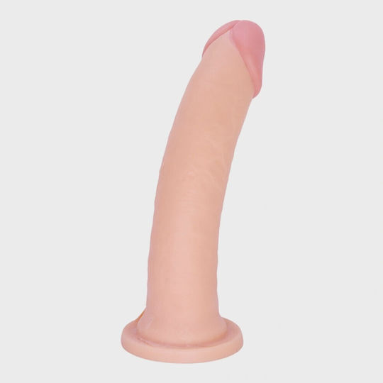 STD Ρεαλιστικό Dildo με Βεντούζα Flesh