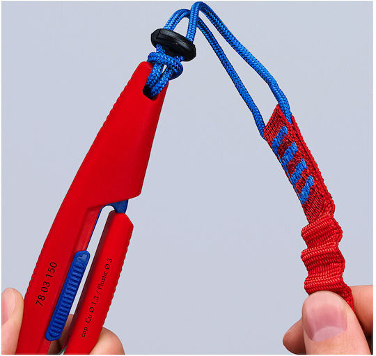 Knipex 78 03 150 Slim Knips Кофтач Inox Без Скос 150mm