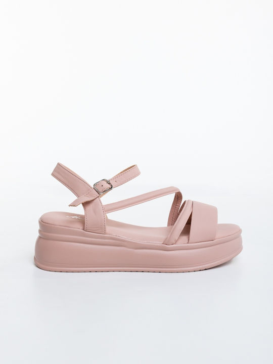 Damenplattformen Rosa