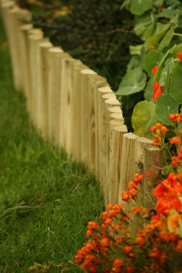 Sobex Wooden Garden Hedge in Green Colour 1m x 15cm