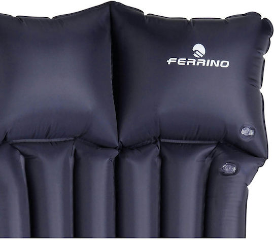 Ferrino Saltea Gonflabilă Ușoară Cu 6 Tuburi Single Pentru Camping Albastră