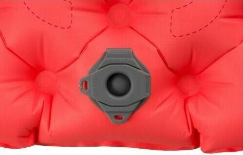 Exped Spumant Single Substrat Camping 50x50cm în culoarea Roșu